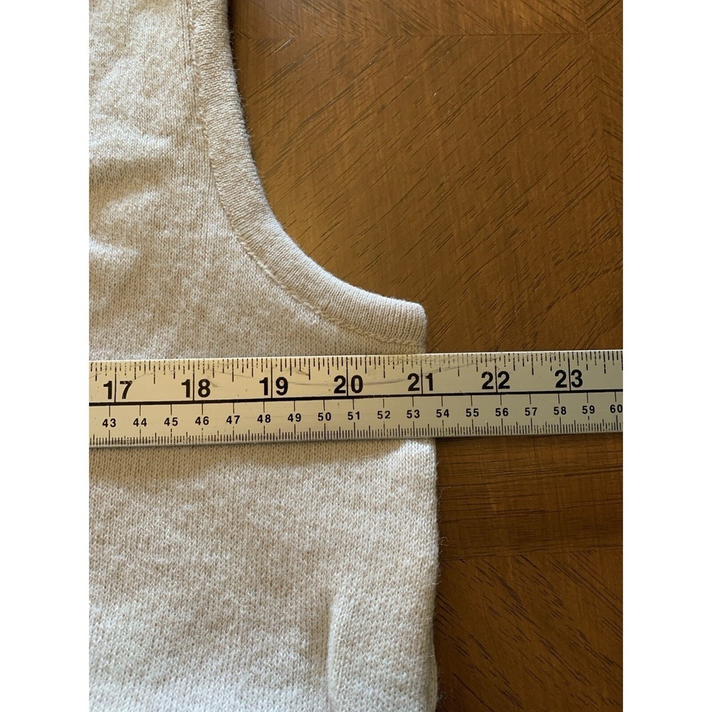 VTG Jantzen Acrylic & Wool Blend Sleeveless Sweater Vest L V-Neck Made in Canada - Picture 10 of 11